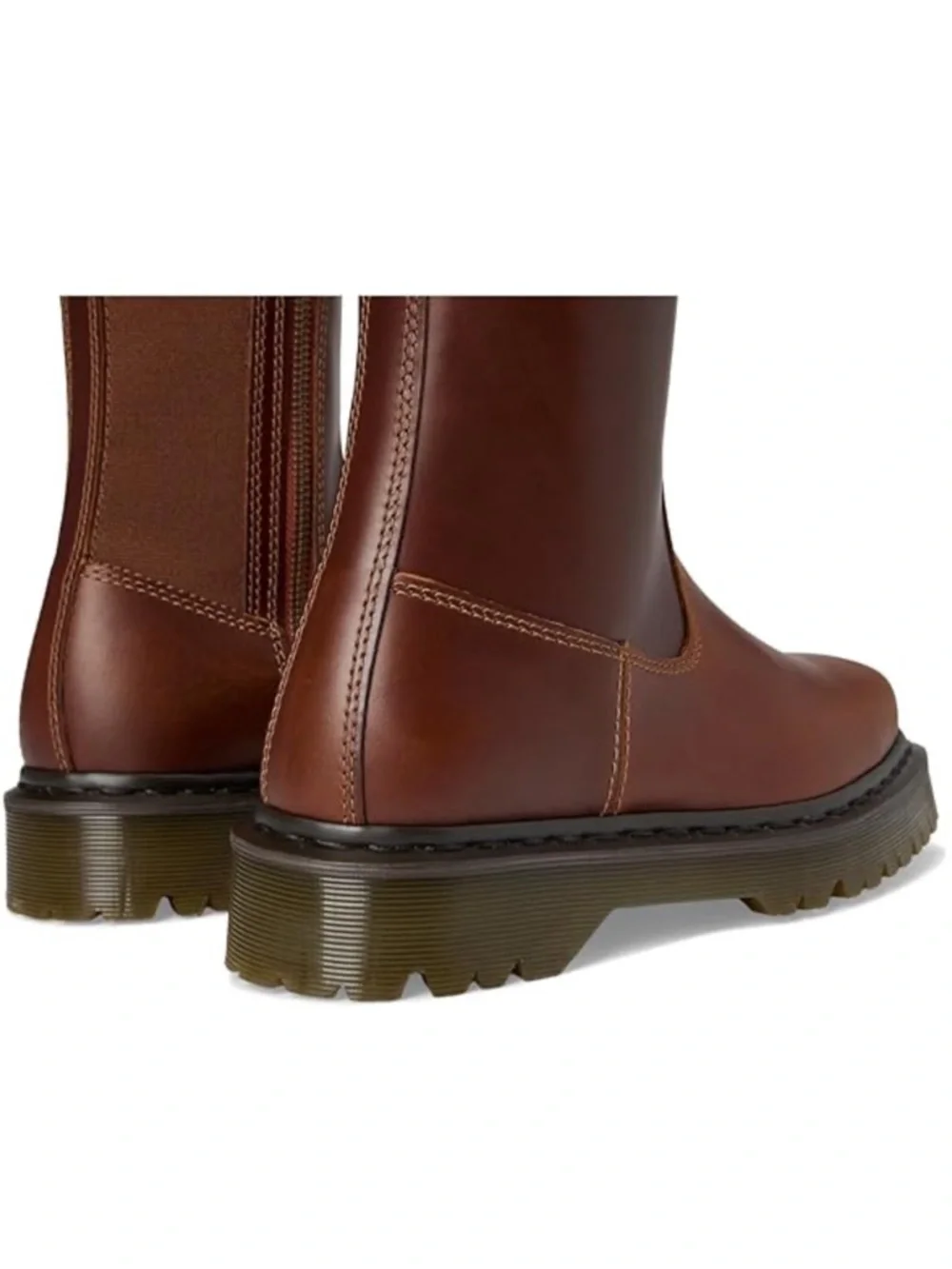 Dr. Martens Tall Leather Over-the-Knee Boots in Brown